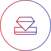 Icon representing high-quality construction and renovation materials