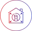 Icon representing increased functionality in carpentry services