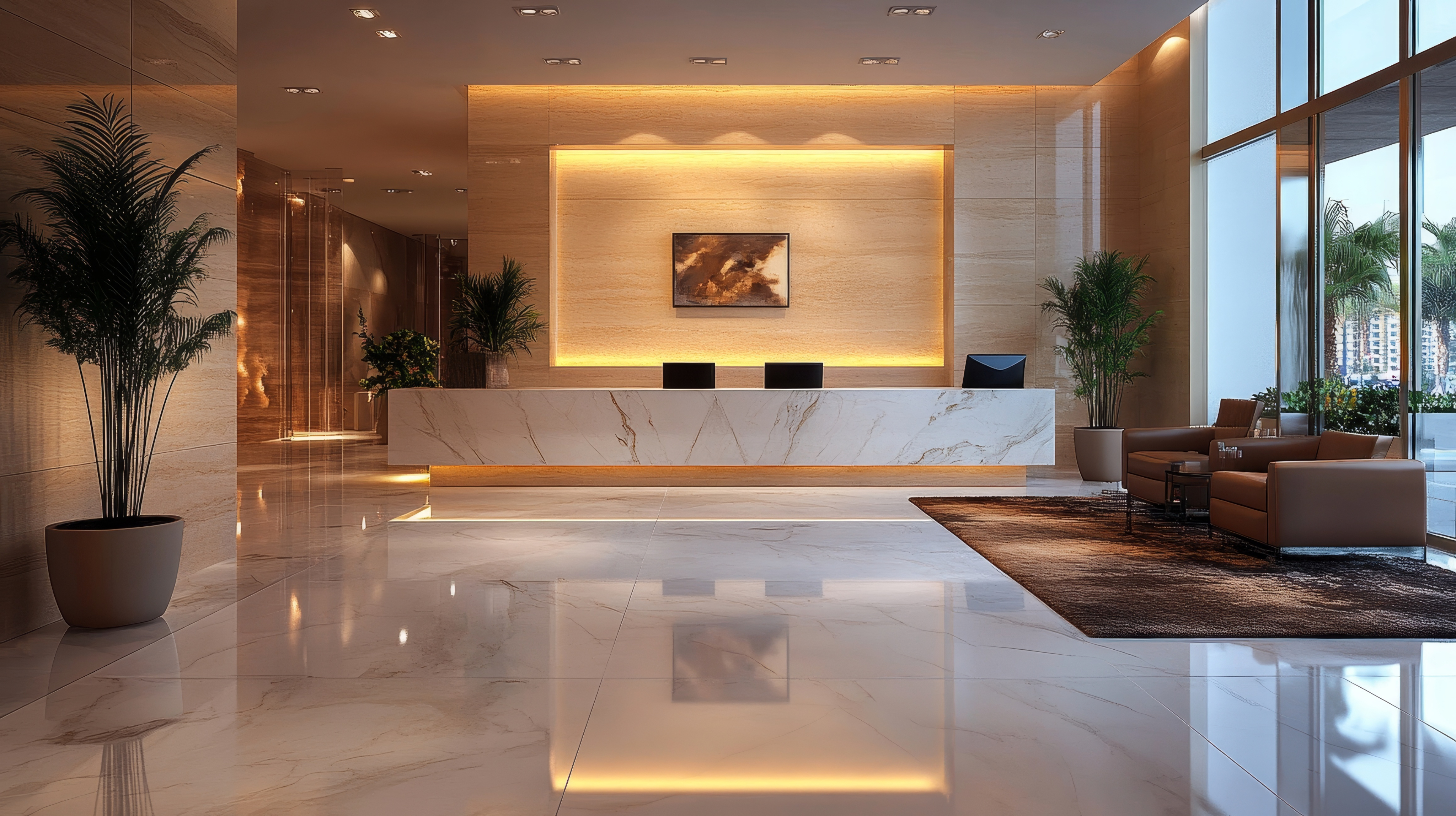 Office reception renovation by REDO